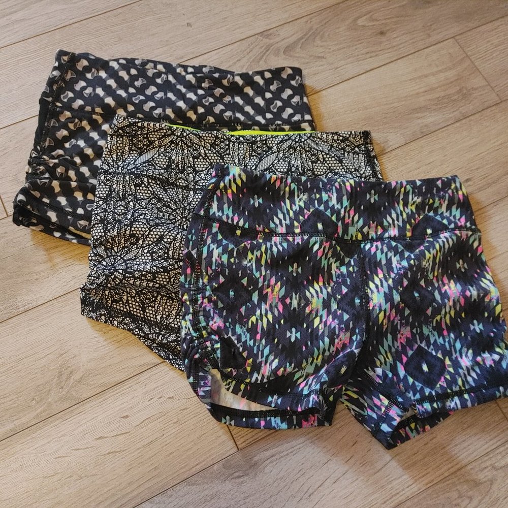 3-Pair of Victoria's Secret Sport Booty Shorts